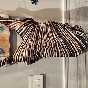 EUC Swimsuits for All Women's striped Onepiece Swimsuit w/built-in bra sz 20